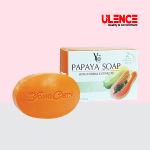 YC Papaya  Soap with Herbal Extract, Double Whitening Plus