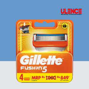 Gillette Fusion Manual Shaving Razor Blades - 4s Pack (Cartridge)